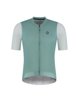 Rogelli koszulka fast turkusowo-limonkowa m