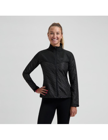 Rogelli kurtka essential hivis czarna xs