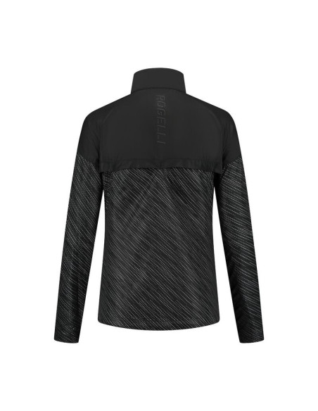 Rogelli kurtka essential hivis czarna xl