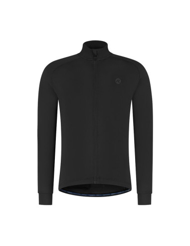 Rogelli koszulka dł. rękaw essential ii czarna xl