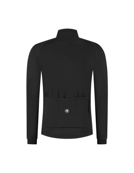 Rogelli koszulka dł. rękaw essential ii czarna 3xl