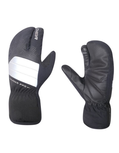 Chiba rękawiczki alaska pro czarno biały s