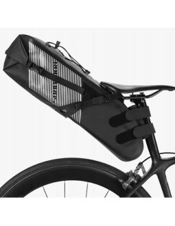 Rockbros torba podsiodłowa rolowana 10l czarna