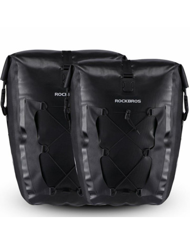 Rockbros torba na bagażnik rowerowy czarna