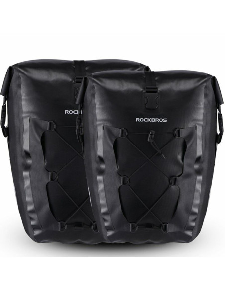 Rockbros torba na bagażnik rowerowy czarna