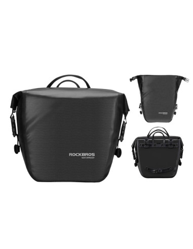 Rockbros torba na bagażnik boczna as-003-1bk