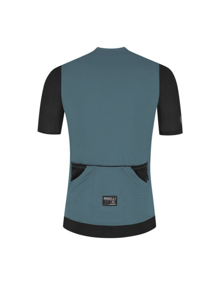 Rogelli koszulka distance ii niebiesko-czarna 3xl