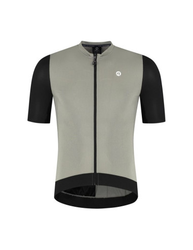 Rogelli koszulka distance ii szaro-czarna xl