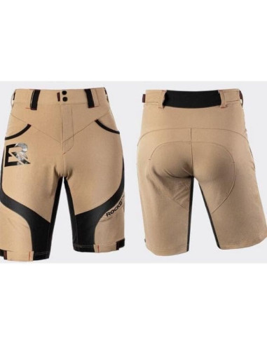 Rockbros spodenki rowerowe męskie 2w1 xl