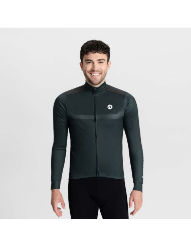 Rogelli koszulka dł.rękaw mono granatowa xl