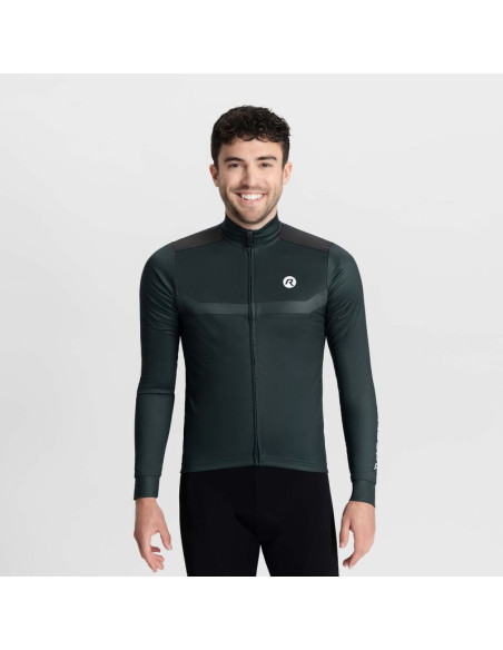 Rogelli koszulka dł.rękaw mono granatowa xl