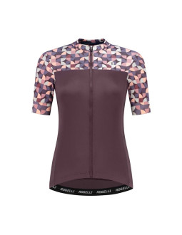 Rogelli koszulka essential graphic bordo-koral m