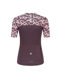 Rogelli koszulka essential graphic bordo-koral m 2