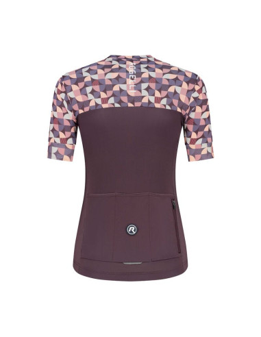 Rogelli koszulka essential graphic bordo-koral m