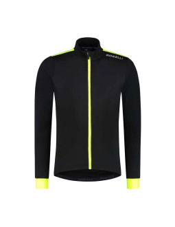 Rogelli koszulka dł. rękaw core czarny-fluor s