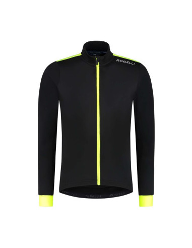 Rogelli koszulka dł. rękaw core czarny-fluor 3xl