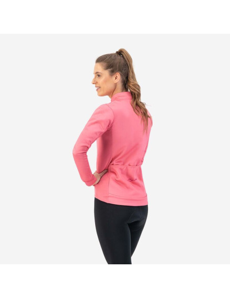 Rogelli koszulka dł.rękaw damska core różowa xl