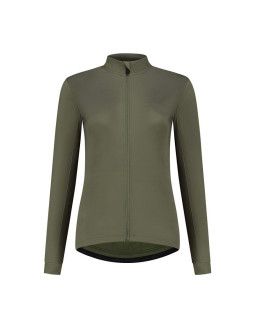 Rogelli koszulka dł.rękaw damska core zielona xl