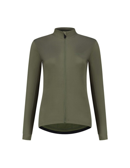 Rogelli koszulka dł.rękaw damska core zielona xl