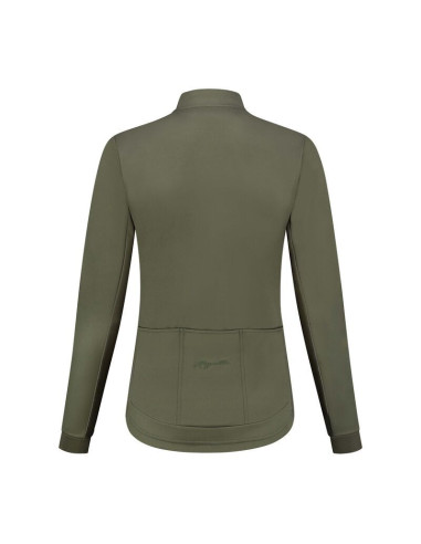 Rogelli koszulka dł.rękaw damska core zielona xl