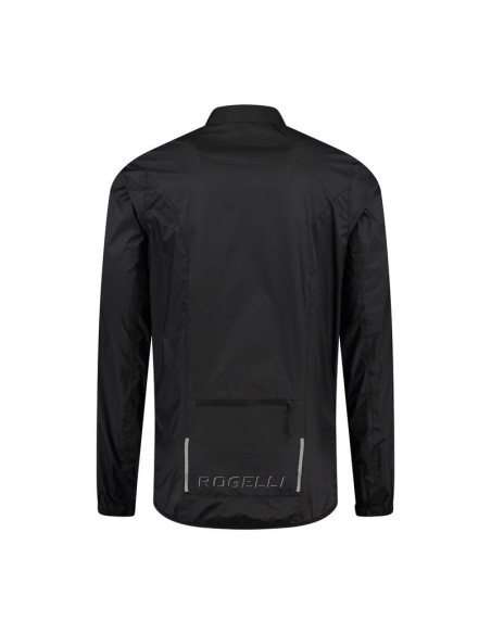Rogelli kurtka przeciwdeszczowa core czarna 2xl