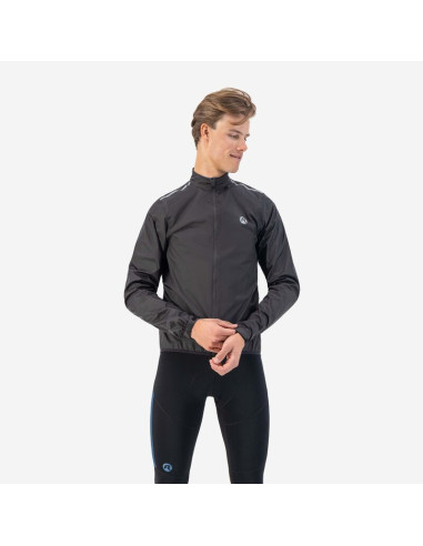 Rogelli kurtka przeciwdeszczowa core czarna 2xl