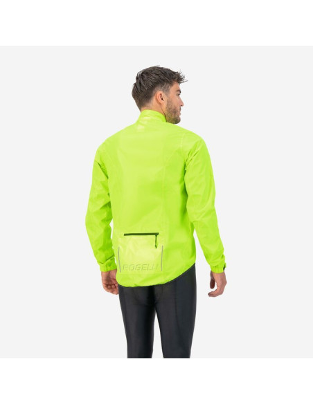 Rogelli kurtka przeciwdeszczowa core fluor 7xl