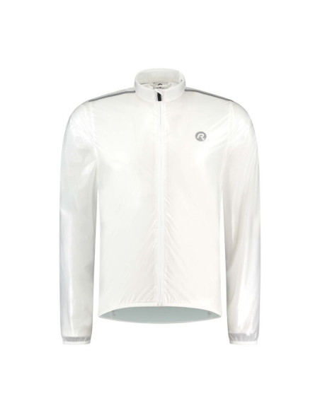 Rogelli kurtka p. deszczowa emergency biała xl