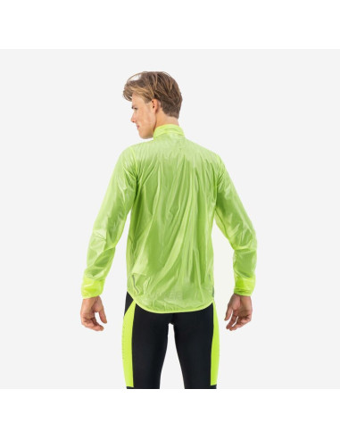 Rogelli kurtka p. deszczowa emergency fluor xl