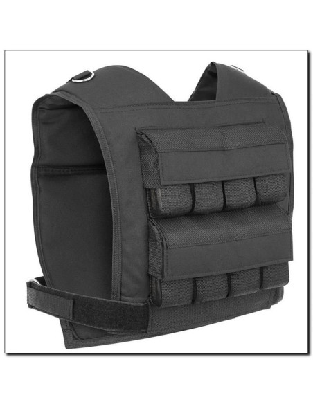 Kamizelka treningowa z obciążeniem 16kg cordura hms kto16