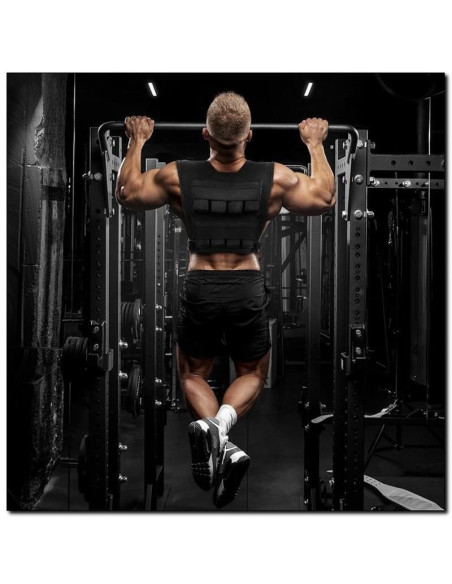 Kamizelka treningowa z obciążeniem 16kg cordura hms kto16