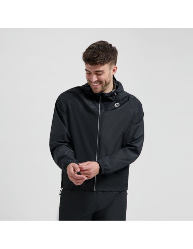 Rogelli kurtka na deszcz unisex core czarna s