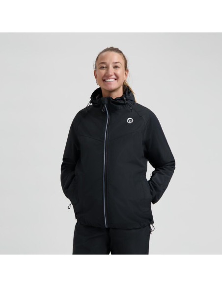 Rogelli kurtka na deszcz unisex core czarna s