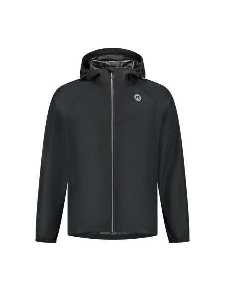 Rogelli kurtka na deszcz unisex core czarna 3xl