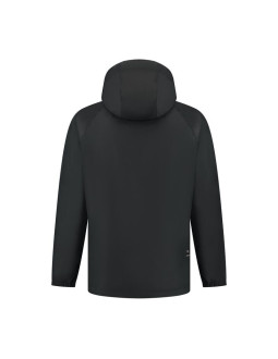 Rogelli kurtka na deszcz unisex core czarna 3xl 2