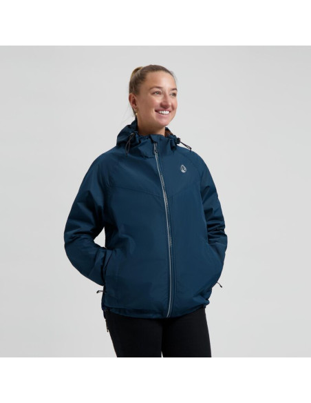 Rogelli kurtka na deszcz unisex core niebieska 2xl