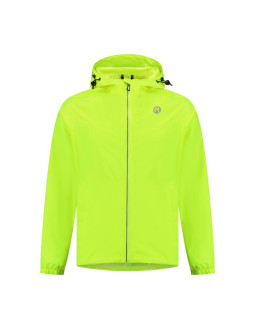 Rogelli kurtka na deszcz unisex core fluor xl