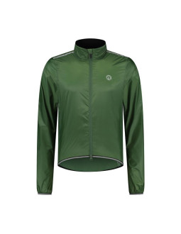 Rogelli kurtka p. deszczowa essential zielona 3xl