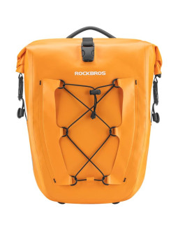 Rockbros torba rowerowa wodoodporna pomarańczowa