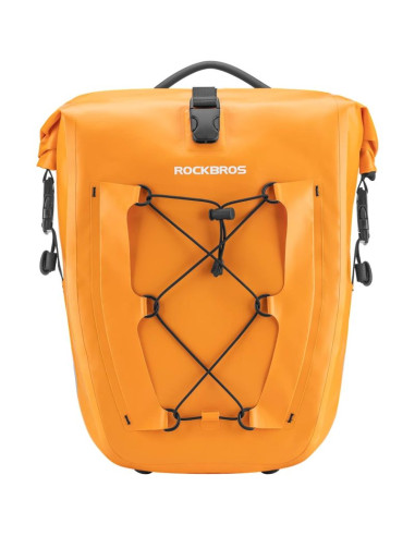 Rockbros torba rowerowa wodoodporna pomarańczowa