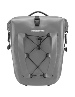Rockbros torba rowerowa wodoodporna szara