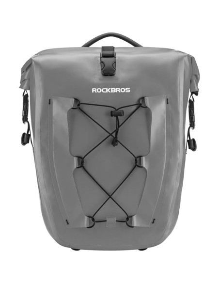 Rockbros torba rowerowa wodoodporna szara