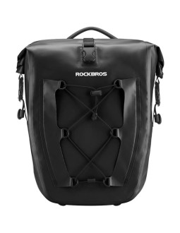 Rockbros torba rowerowa wodoodporna czarna