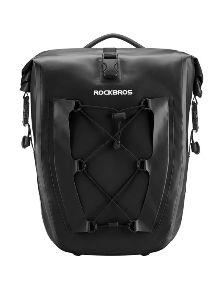 Rockbros torba rowerowa wodoodporna czarna