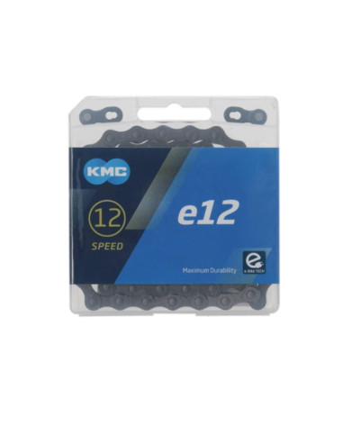Kmc łańcuch elektryk e12 130 ogniw tech czarny box