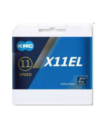 Kmc łańcuch x11 el 118 ogniw czarny box