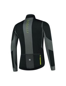 Rogelli kurtka zimowa brave czarno-fluorowa m 2