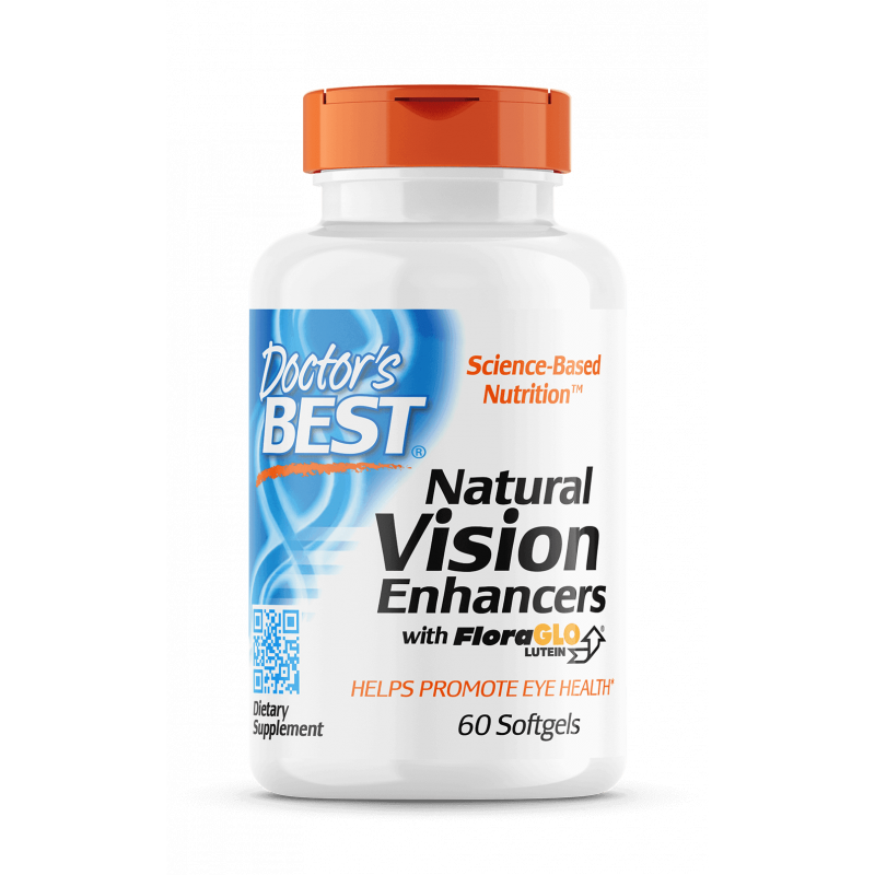 Natural Vision Enhacers with FloraGLO Lutein - Luteina I Zeaksantyna (60 kaps.)