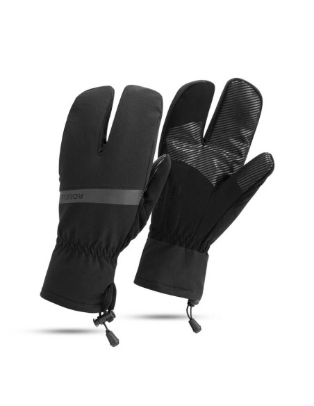 Rogelli rękawiczki zimowe nova lobster czarne 2xl