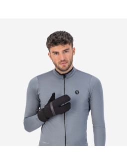 Rogelli rękawiczki zimowe nova lobster czarne 2xl 2